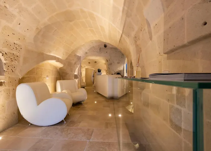 Hotell Aquatio Cave Luxury & Matera